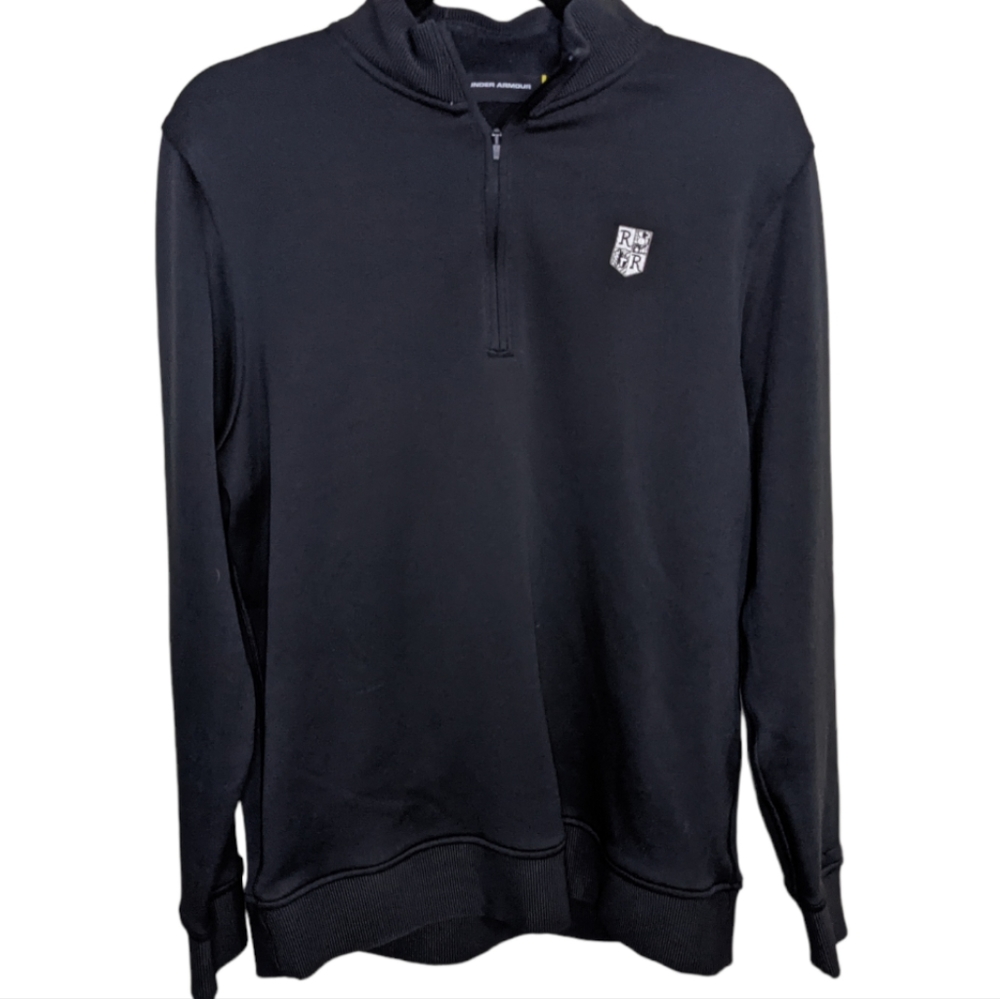Under Armour Cold Gear Black Quarter-Zip Pullover 🔥 Size M